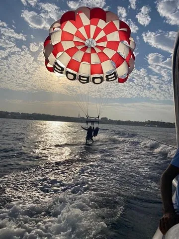 parasiling czyli spadochron 